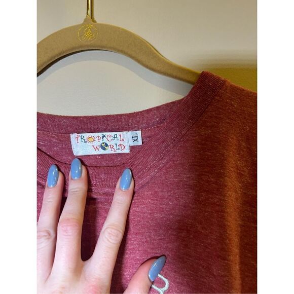 Men’s 1990 embroidered Aruba vacation nature T-shirt‎ - Picture 2 of 3